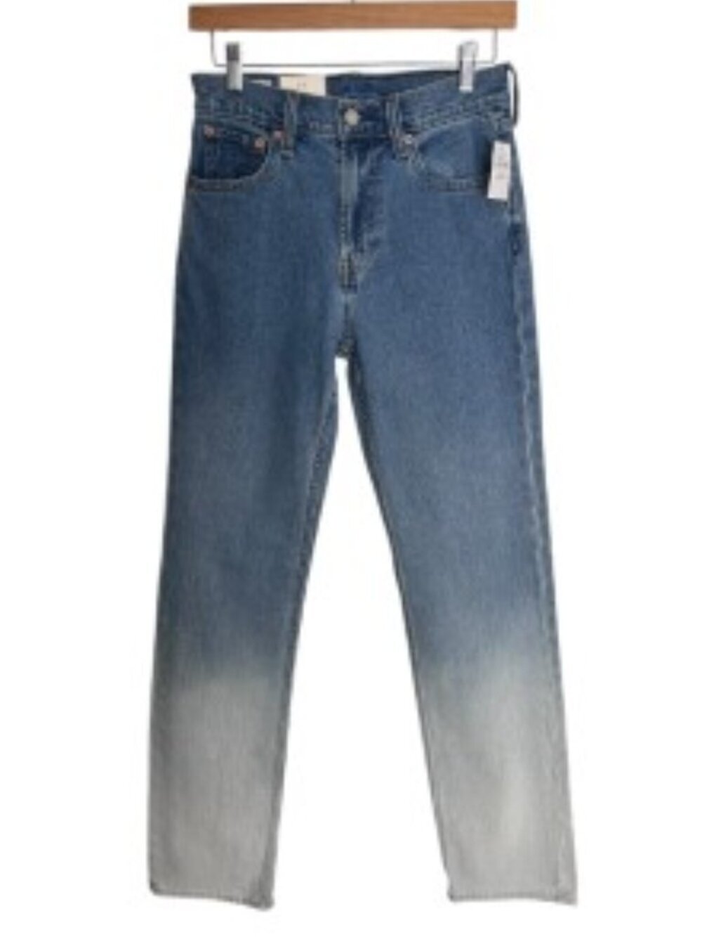 NWT Gap Ombre 90's Straight High Rise Jeans 26